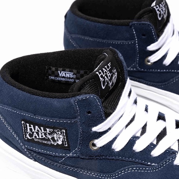 VANS SKATE HALF CAB '92 VCU (NAVY/WHITE) - Picture 3 of 6